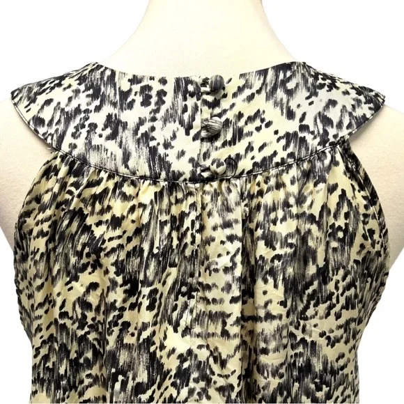 Jenni Kayne Silk Animal PrintMini Dress Women’s Medium - Picture 5 of 11